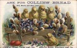 Ask for Collins' Bread Trade Card