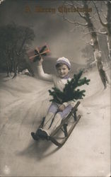 A Merry Christmas Postcard