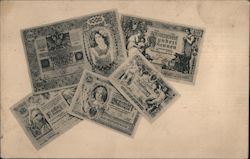 Postcard showing Germany Banknotes Postcard