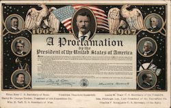 A Proclamation by the President of the United States of America Postcard