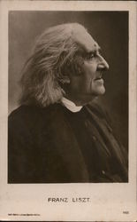 Franz Liszt Postcard