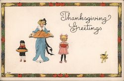 Thanksgiving Greetings Postcard