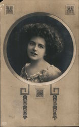 Single Woman Postcard