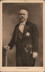 Raymond Poincaré Postcard