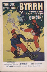 Tonque Hygienique - Concours d'Affiches Byrrh Postcard