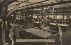 Enlisted Men's Club Merritt Hall Postcard