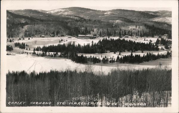 Chalet Cochand Ste Marguerite QC Canada Quebec