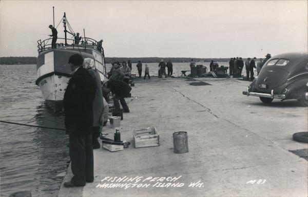 Fishing Perch Washington Island Wisconsin
