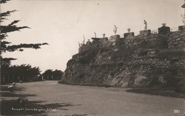 Parapet Sutro Heights San Francisco California