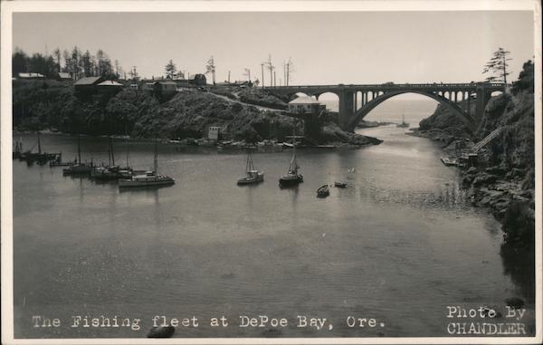 The Fishing Fleet DePoe Bay Oregon Chandler
