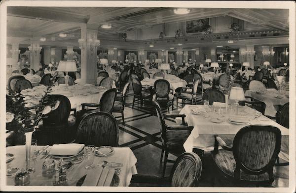 S. S. Manhattan Dining Room Cruise Ships