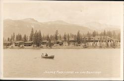 Jasper Park Lodge on Lac Beauvert Alberta Canada Postcard Postcard Postcard