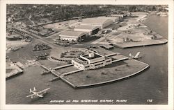 Airview Of Pan American Airport Miami, FL Postcard Postcard Postcard