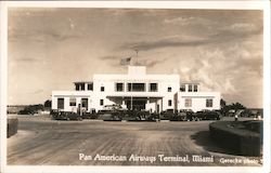 Pan American Airways Terminal Miami, FL Postcard Postcard Postcard