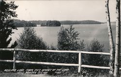 Boulder Lake from Syd's Resort of the Lake Postcard