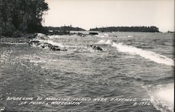 Shoreline of Madeline Island Near Bayfield and La Point Wisconsin Postcard Postcard Postcard