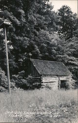 Old Log Cabin Postcard