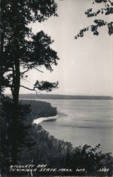 Nicolett Bay - Pennisula State Park Postcard