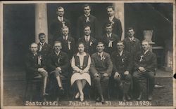 Saatreiter. Fulnek, am 31 Marz Postcard