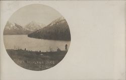 Beautiful Wallowa Lake Postcard