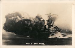 USS New York Postcard