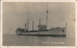 USS Kanawha Postcard