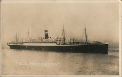 S. S, Mongolia Postcard