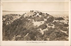 Lick Observatory from the East Postcard