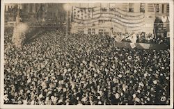 Luiza Tetrazinni Singing Xmas Eve 1910 Postcard