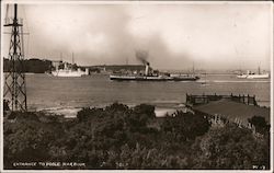 Entrance to Poole Harbour, Dorset Postcard