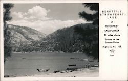 Strawberry Lake Pinecrest, CA Postcard Postcard Postcard