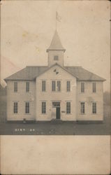 District 90 School Building - Probably Kansas Postcard