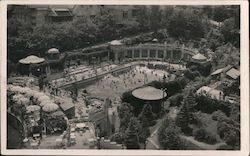 Public Baths and Swimming Pool Postcard