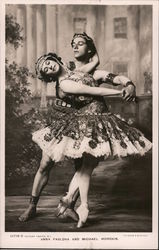 Anna Pavlova and Michael Mordkin Postcard