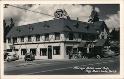 Navajo Hotel and Cafe Postcard