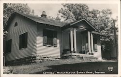 Cottage Muscatatuck State Park North Vernon, IN Cline Photo Postcard Postcard Postcard