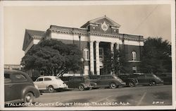 Talladega County Cout House Postcard