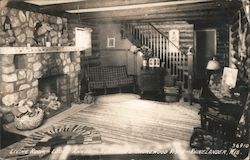 Living Room in Lodge at Shorewood Vista Rhinelander, WI Postcard Postcard Postcard