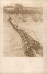 Honeymoon Bridge Collapse Postcard