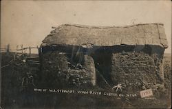 Home of W.A. Stewart Postcard