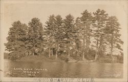 Long Lake Island Mercer, WI Postcard Postcard Postcard