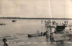 Fun In The Water, Lake Lawn Resort, Delavan Lake Wisconsin Postcard Postcard Postcard