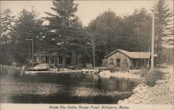 From the Cabin Moose Pond Postcard