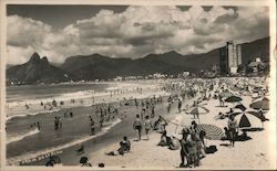 Beach Scene Postcard