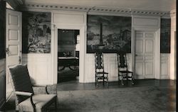 The Moffatt-Ladd House Sitting Room Postcard