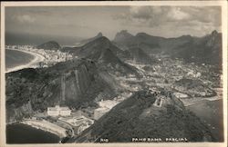 Rio Panorama Parcial Rio de Janero, Brazil Postcard Postcard Postcard