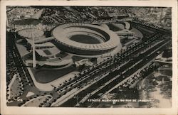 Municipal Stadium Postcard