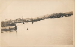 View of Harbor Postcard