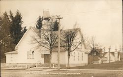 First Christian Church Elma, WA Postcard Postcard Postcard