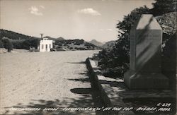 Continental Divide at the top Postcard